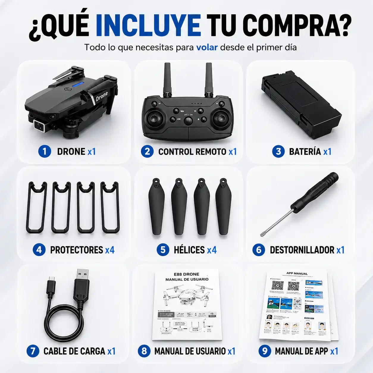 DRONE E88 PRO