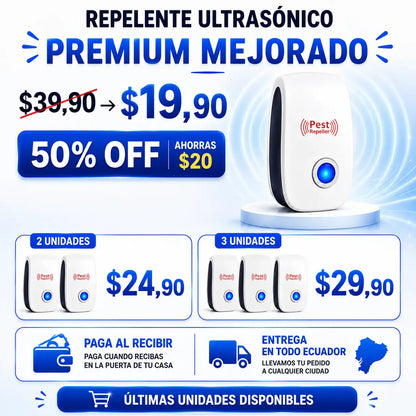 [OFERTA] Repelente Ultrasónico Pest Repeller