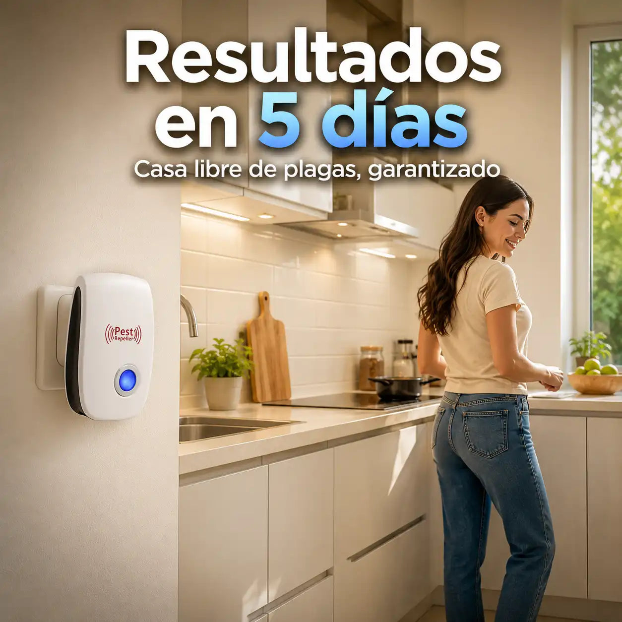 [OFERTA] 🏡 Una casa en paz, sin miedo a la oscuridad, empieza con Repelente Ultrasónico Pest Repeller